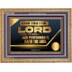 THE LORD HAVE SPOKEN IT AND PERFORMED IT  Inspirational Bible Verse Wooden Frame  GWMS10629  
