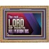 THE ZEAL OF THE LORD OF HOSTS  Printable Bible Verses to Wooden Frame  GWMS10640  "34x28"