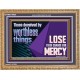 THOSE DECEIVED BY WORTHLESS THINGS LOSE THEIR CHANCE FOR MERCY  Church Picture  GWMS10650  