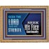 SEEK THE LORD HIS STRENGTH AND SEEK HIS FACE CONTINUALLY  Eternal Power Wooden Frame  GWMS10658  "34x28"