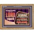 THE LORD IS A DEPENDABLE RIGHTEOUS JUDGE VERY FAITHFUL GOD  Unique Power Bible Wooden Frame  GWMS10682  "34x28"