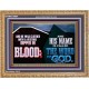 AND HIS NAME IS CALLED THE WORD OF GOD  Righteous Living Christian Wooden Frame  GWMS10684  