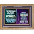 THE ETERNAL GOD IS THY REFUGE AND UNDERNEATH ARE THE EVERLASTING ARMS  Church Wooden Frame  GWMS10698  "34x28"