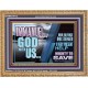 IMMANUEL..GOD WITH US MIGHTY TO SAVE  Unique Power Bible Wooden Frame  GWMS10712  