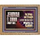 JEHOVAH EL GIBBOR MIGHTY GOD MIGHTY TO SAVE  Eternal Power Wooden Frame  GWMS10715  