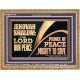 JEHOVAHSHALOM THE LORD OUR PEACE PRINCE OF PEACE  Church Wooden Frame  GWMS10716  