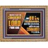 DILIGENTLY KEEP THE COMMANDMENTS OF THE LORD OUR GOD  Ultimate Inspirational Wall Art Wooden Frame  GWMS10719  "34x28"