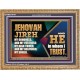 JEHOVAH JIREH OUR GOODNESS FORTRESS HIGH TOWER DELIVERER AND SHIELD  Scriptural Wooden Frame Signs  GWMS10747  