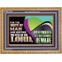 THE WAYS OF MAN ARE BEFORE THE EYES OF THE LORD  Contemporary Christian Wall Art Wooden Frame  GWMS10765  "34x28"