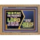 GO IN PEACE THE PRESENCE OF THE LORD BE WITH YOU ON YOUR WAY  Scripture Art Prints Wooden Frame  GWMS10769  