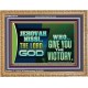 JEHOVAHNISSI THE LORD GOD WHO GIVE YOU THE VICTORY  Bible Verses Wall Art  GWMS10774  