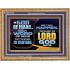 THE WORD OF THE LORD IS CERTAIN AND IT WILL HAPPEN  Modern Christian Wall Décor  GWMS10780  "34x28"