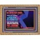 MAKE ME TO HEAR JOY AND GLADNESS  Bible Verse Wooden Frame  GWMS11737  
