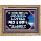 PEACE IN HEAVEN AND GLORY IN THE HIGHEST  Church Wooden Frame  GWMS11758  