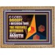 ACCEPT THE FREEWILL OFFERINGS OF MY MOUTH  Bible Verse Wooden Frame  GWMS12044  