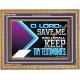 SAVE ME AND I SHALL KEEP THY TESTIMONIES  Wall Décor Wooden Frame  GWMS12050  