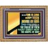 FOR THE TIME IS COME THAT JUDGEMENT MUST BEGIN AT THE HOUSE OF THE LORD  Modern Christian Wall Décor Wooden Frame  GWMS12075  "34x28"