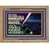 BELOVED RATHER BE A DOORKEEPER IN THE HOUSE OF GOD  Bible Verse Wooden Frame  GWMS12105  "34x28"