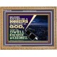BELOVED RATHER BE A DOORKEEPER IN THE HOUSE OF GOD  Bible Verse Wooden Frame  GWMS12105  