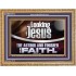 LOOKING UNTO JESUS THE AUTHOR AND FINISHER OF OUR FAITH  Modern Wall Art  GWMS12114  "34x28"