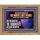 REMEMBER HIS MARVELLOUS WORKS THAT HE HATH DONE  Custom Modern Wall Art  GWMS12138  