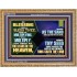 IN BLESSING I WILL BLESS THEE  Unique Bible Verse Wooden Frame  GWMS12150  "34x28"