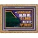 HEAR ME O LORD I WILL KEEP THY STATUTES  Bible Verse Wooden Frame Art  GWMS12162  