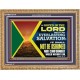 BE SAVED IN THE LORD WITH AN EVERLASTING SALVATION  Printable Bible Verse to Wooden Frame  GWMS12174  