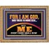 UNTO ME EVERY KNEE SHALL BOW  Scripture Wall Art  GWMS12176  "34x28"