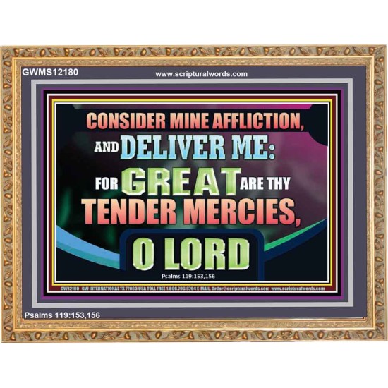 GREAT ARE THY TENDER MERCIES O LORD  Unique Scriptural Picture  GWMS12180  