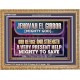JEHOVAH EL GIBBOR MIGHTY GOD MIGHTY TO SAVE  Ultimate Power Wooden Frame  GWMS12250  