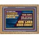 STRANGERS SHALL SUBMIT THEMSELVES UNTO ME  Ultimate Power Wooden Frame  GWMS12371  