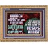 CHOSEN ACCORDING TO THE PURPOSE OF GOD THE FATHER THROUGH SANCTIFICATION OF THE SPIRIT  Church Wooden Frame  GWMS12432  "34x28"