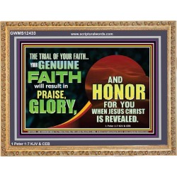 YOUR GENUINE FAITH WILL RESULT IN PRAISE GLORY AND HONOR  Children Room  GWMS12433  