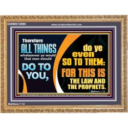 THE LAW AND THE PROPHETS  Scriptural Décor  GWMS12695  "34x28"