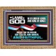 THE LAMB OF GOD LORD OF LORD AND KING OF KINGS  Scriptural Verse Wooden Frame   GWMS12705  