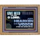 GIVE HEED TO ME O LORD  Scripture Wooden Frame Signs  GWMS12707  