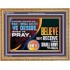 WHAT THINGS SOEVER YE DESIRE WHEN YE PRAY  Contemporary Christian Wall Art  GWMS12721  "34x28"