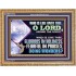WHO IS LIKE THEE GLORIOUS IN HOLINESS  Scripture Art Wooden Frame  GWMS12742  "34x28"