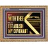 WITH THEE WILL I ESTABLISH MY COVENANT  Bible Verse Wall Art  GWMS12953  "34x28"