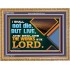 I SHALL NOT DIE BUT LIVE AND DECLARE THE WORKS OF THE LORD  Eternal Power Wooden Frame  GWMS13034  "34x28"