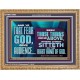 THE RIGHT HAND OF GOD  Church Office Wooden Frame  GWMS13063  