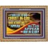 WHEN CHRIST WHO IS OUR LIFE SHALL APPEAR  Children Room Wall Wooden Frame  GWMS13073  "34x28"