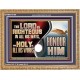 THE LORD IS RIGHTEOUS IN ALL HIS WAYS AND HOLY IN ALL HIS WORKS HONOUR HIM  Scripture Art Prints Wooden Frame  GWMS13109  
