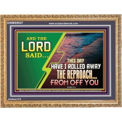 YOUR REPROACH ROLLED AWAY  Children Room Wooden Frame  GWMS9537  