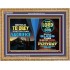 GOD SHALL BLESS THEE IN ALL THY WORKS  Ultimate Power Wooden Frame  GWMS9551  "34x28"