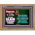 THE LAMB OF GOD THAT WAS SLAIN OUR LORD JESUS CHRIST  Children Room Wooden Frame  GWMS9554b  "34x28"