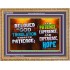 TRIBULATION BRINGS ABOUT PATIENCE EXPERIENCE AND HOPE  Christian Art Work Wooden Frame  GWMS9596  "34x28"