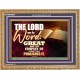 THE LORD GAVE THE WORD  Bathroom Wall Art  GWMS9604  