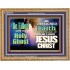 BE FILLED WITH THE HOLY GHOST  Large Wall Art Wooden Frame  GWMS9793  "34x28"